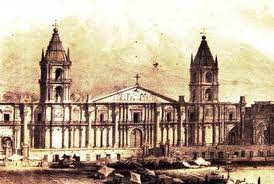 Plaza de Armas de Arequipa siglo XIX